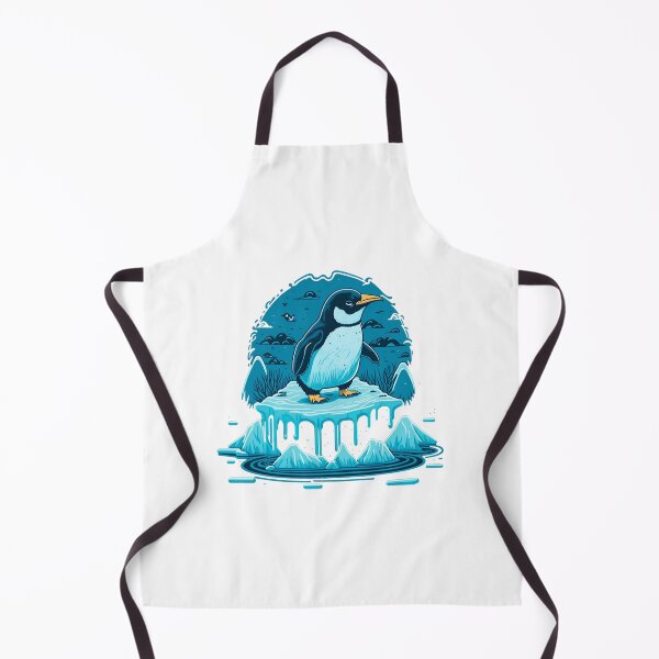 Item preview, Penguin Ice Blue Water designed and sold by Chemikal1993.