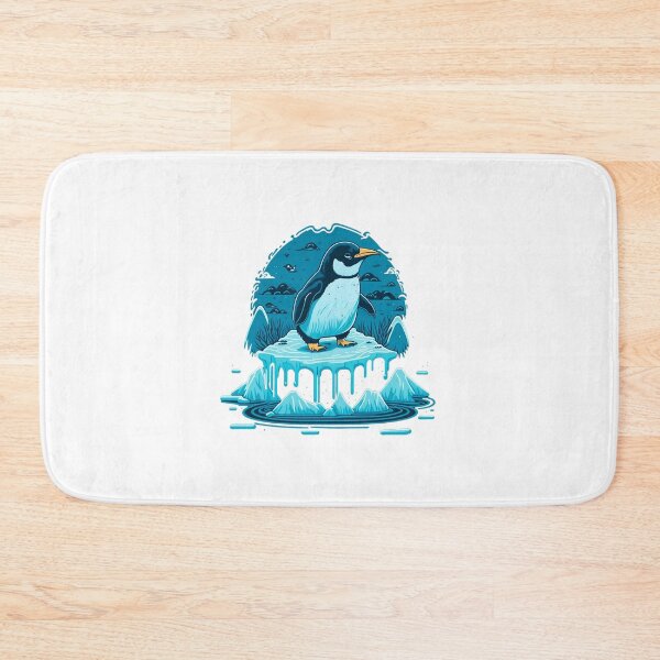 Item preview, Penguin Ice Blue Water designed and sold by Chemikal1993.