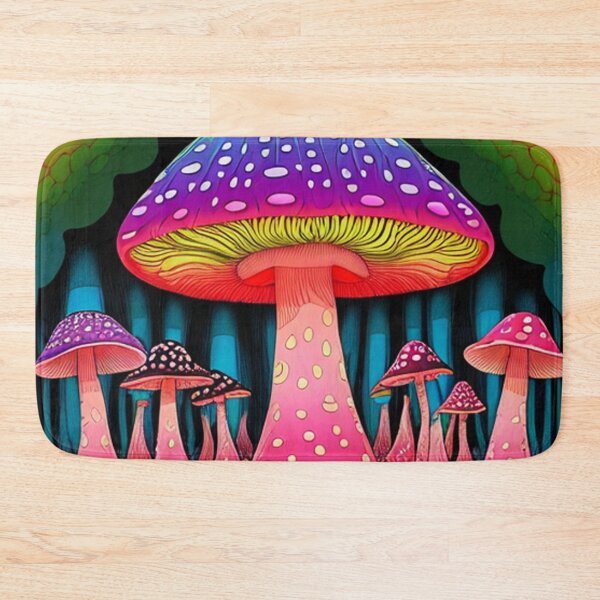 Item preview, Magical Psilocybe Cubensis: Psychedelic Fungi Art Magic Mushrooms Colorful Trip Trippy designed and sold by shypixels.