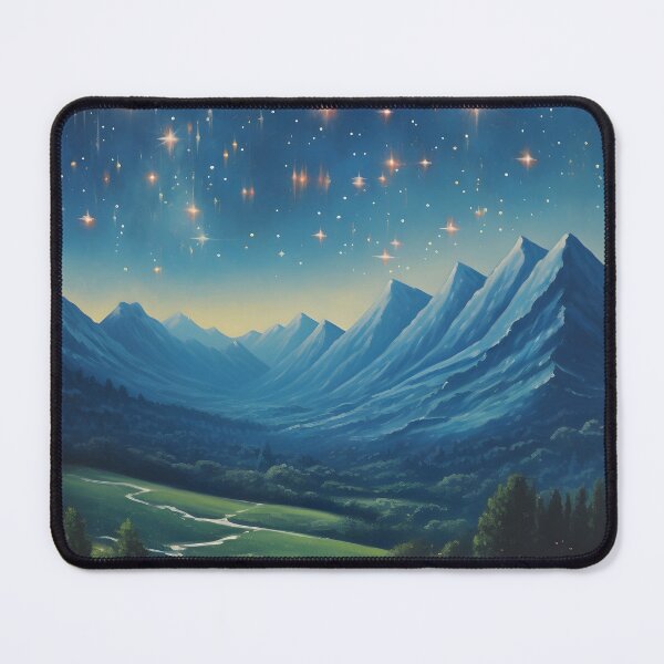 Item preview, Night Mountains and Stars designed and sold by Je-we.