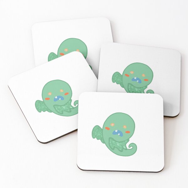 Item preview, Shiny Green Cute Ghost designed and sold by tao-tao.