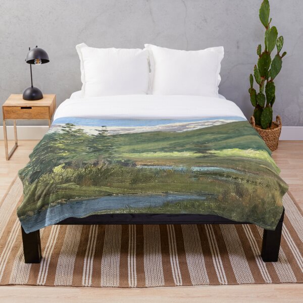 Aperçu de l'œuvre Montagnes et arbres créée et vendue par GalleryDigitals.