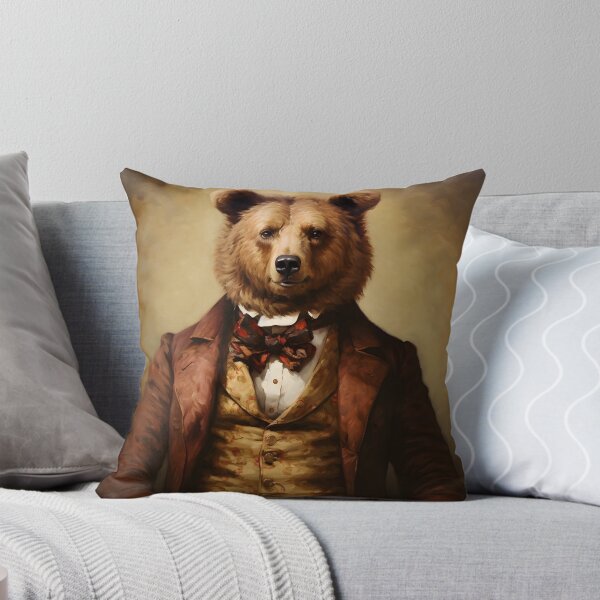 Item preview, Grizzly Bear Portrait Art designed and sold by ConfettiSkyArt.