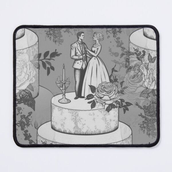 Item preview, Wedding Cake Toile: Newspaper designed and sold by Panic Jewelry & Things.