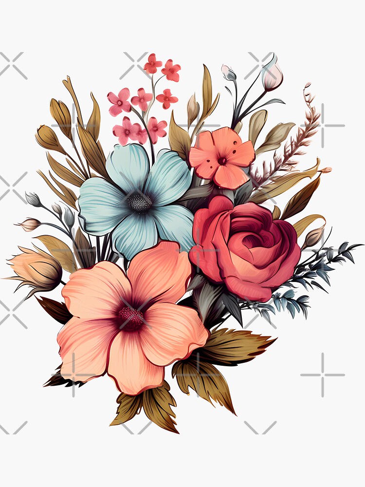 Vintage Pastel Bouquet