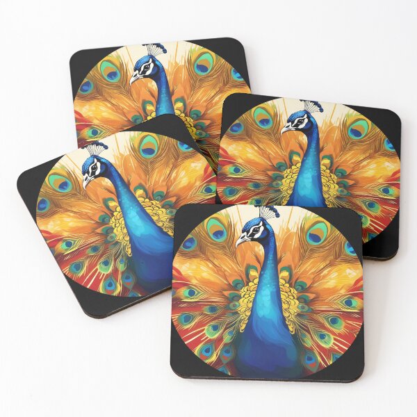 Item preview, Incredible Peacock Art designed and sold by AbsoluteA.