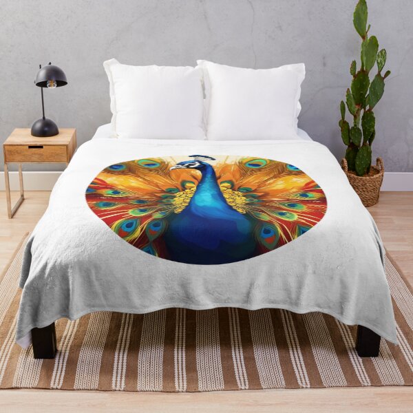 Item preview, Incredible Peacock Art designed and sold by AbsoluteA.