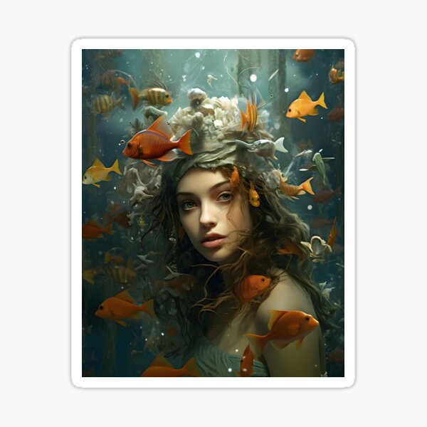 Item preview, Submarine Dreams: Surrealist Ocean Vision designed and sold by Shirtastically.