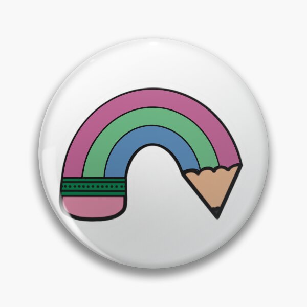 Artikelvorschau, Polysexual Pride Regenbogenstift entworfen und verkauft von nherbst.