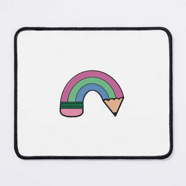 Item preview, Polysexual Pride rainbow pencil designed and sold by nherbst.