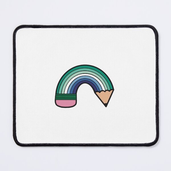 Item preview, Gay Pride rainbow pencil designed and sold by nherbst.