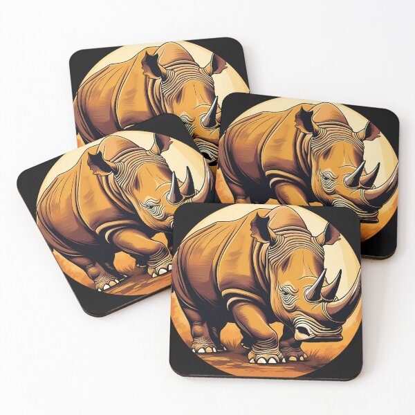 Item preview, Incredible Rhinoceros Art designed and sold by AbsoluteA.