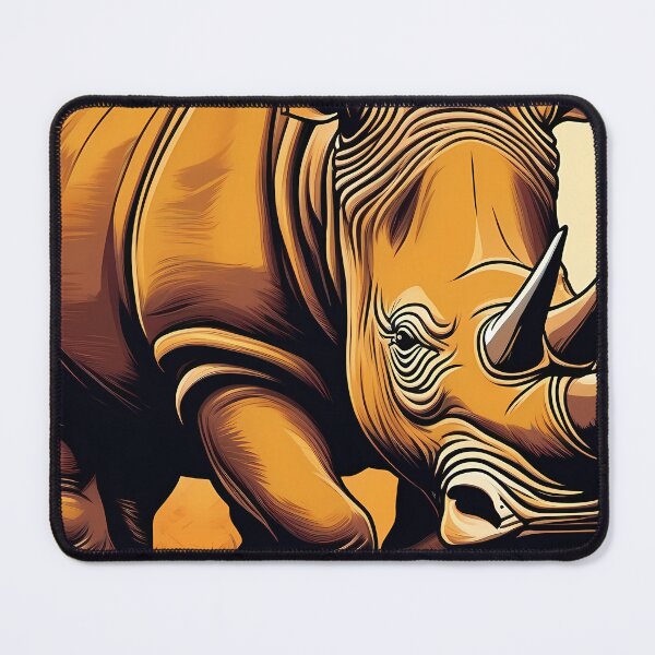 Item preview, Incredible Rhinoceros Art designed and sold by AbsoluteA.