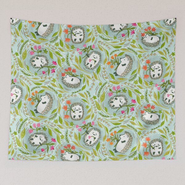 Item preview, Hedgehog meadow designed and sold by creativinchi.