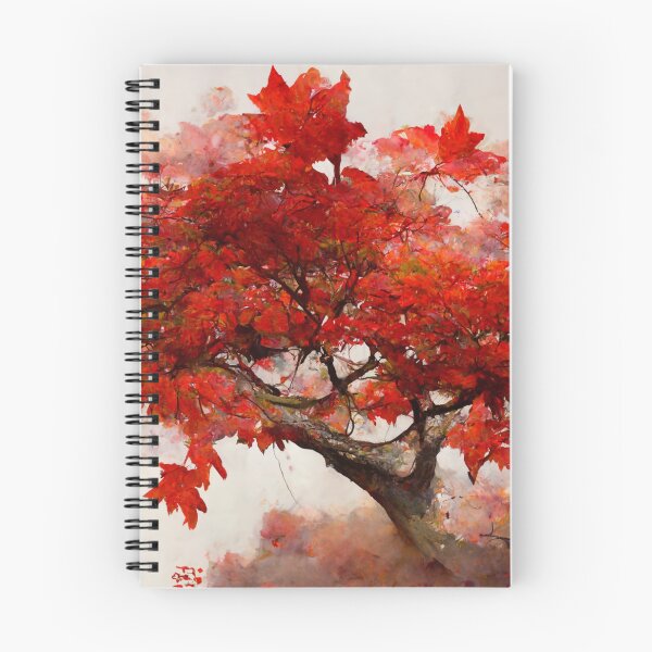 Item preview, Zen Autumn tree abstract art  designed and sold by SwishKa-Art.