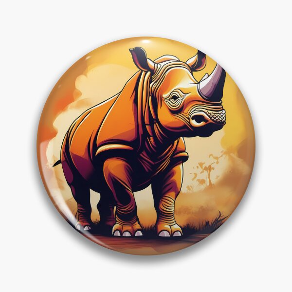 Item preview, Incredible Rhinoceros Art designed and sold by AbsoluteA.