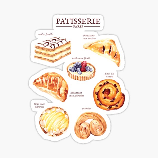 Item preview, Parisian Pastry Tote Bag 	 designed and sold by hnmneeqkwl6.