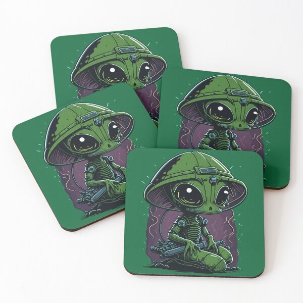 Item preview, Cosmic Wanderers: Alien designed and sold by bennasener.