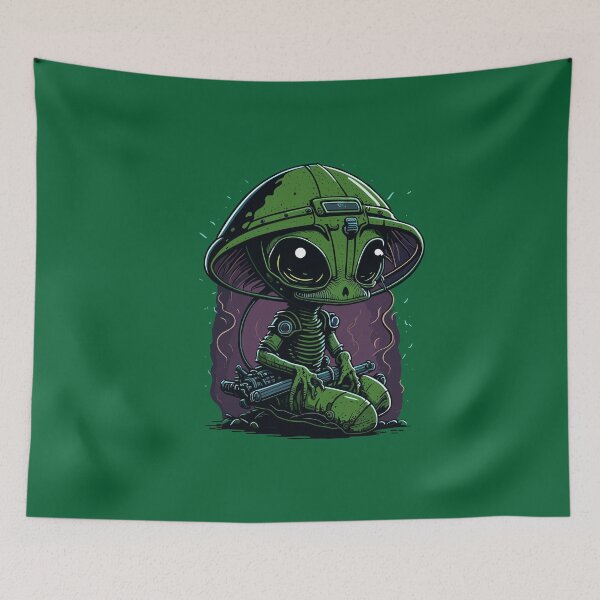 Item preview, Cosmic Wanderers: Alien designed and sold by bennasener.