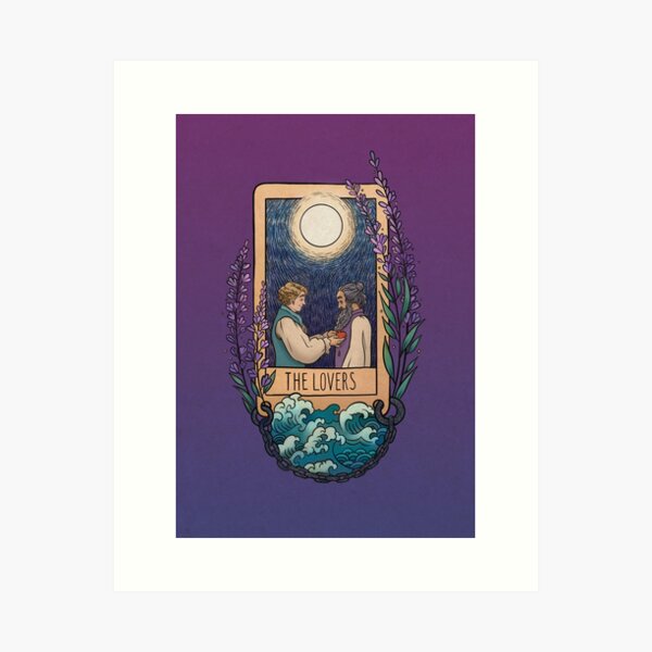 Artikel-Vorschau von Piraten-Tarot: Die Liebenden, designt und verkauft von illustore.