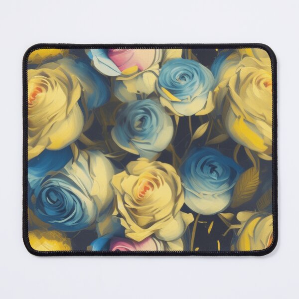 Item preview, 3D Blue & yellow roses designed and sold by Emplan.