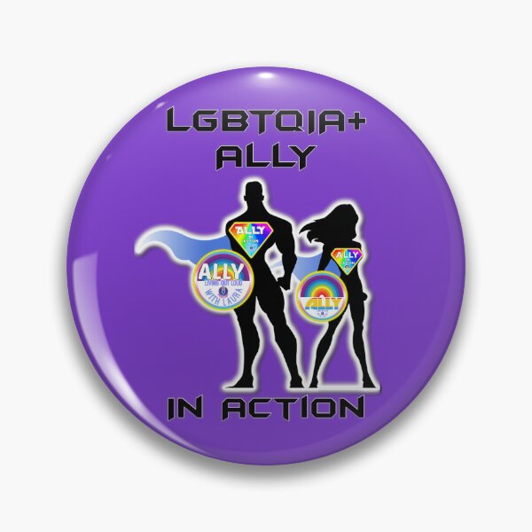 Item preview, Copy of LGBTQIA+ Ally in Action  designed and sold by Living Out Loud with Laura.