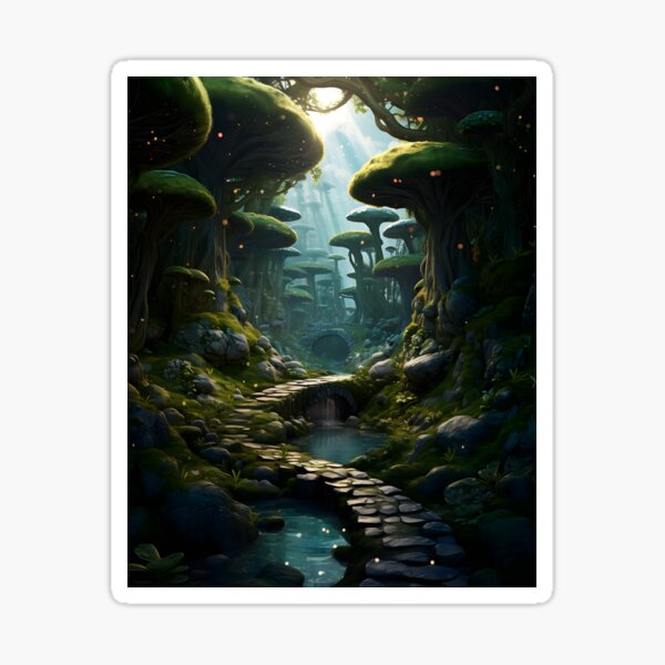 Item preview, Woodland Whispers: Surrealist Forest designed and sold by Shirtastically.