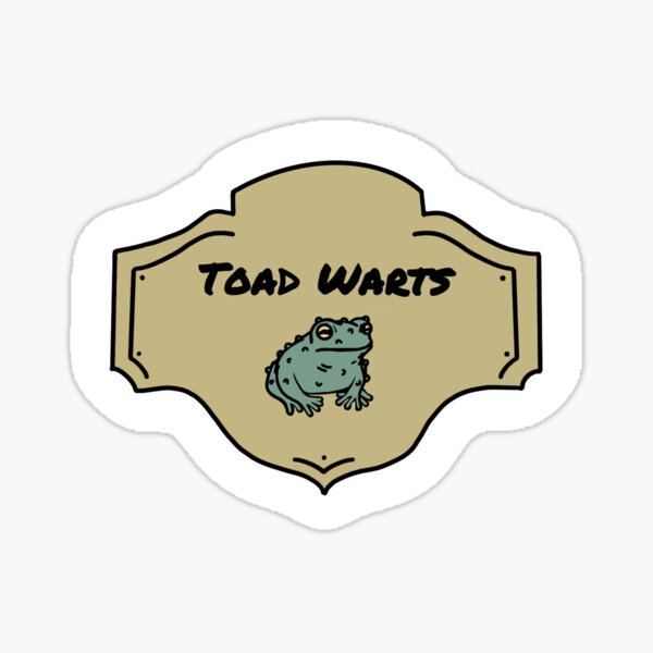 Health Potion sticker — Stubborn Toad