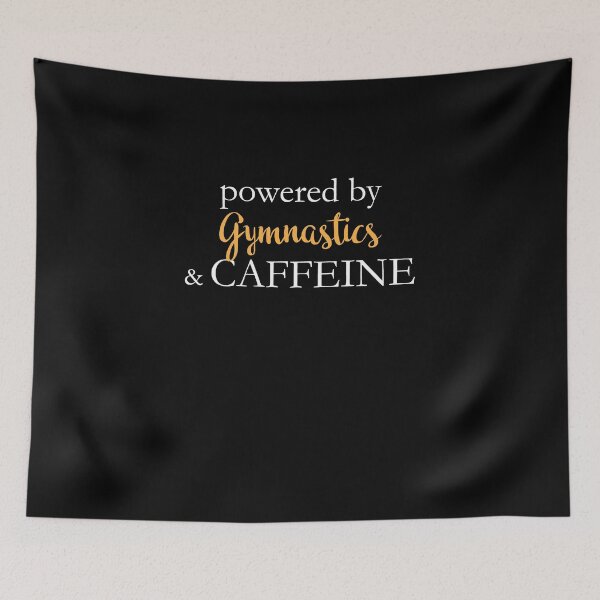 Item preview, Powered By Gymnastics And Caffeine designed and sold by theredteacup.