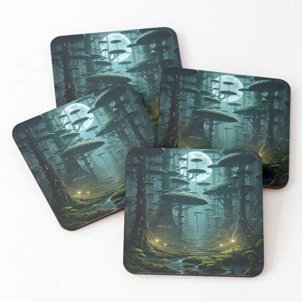Item preview, Mystic Groves: Surrealist Wilderness designed and sold by Shirtastically.