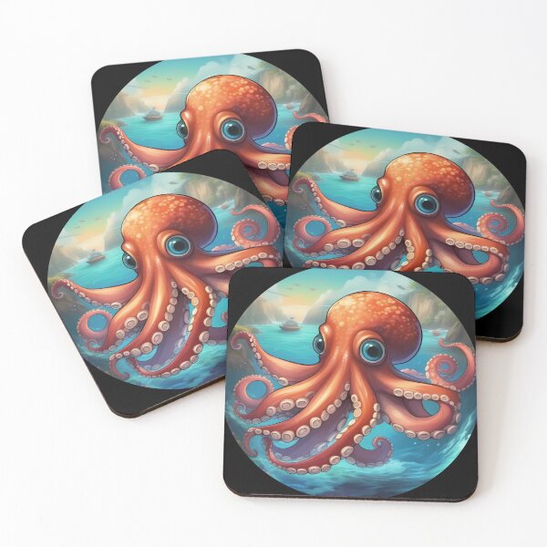 Item preview, Incredible Octopus Art designed and sold by AbsoluteA.