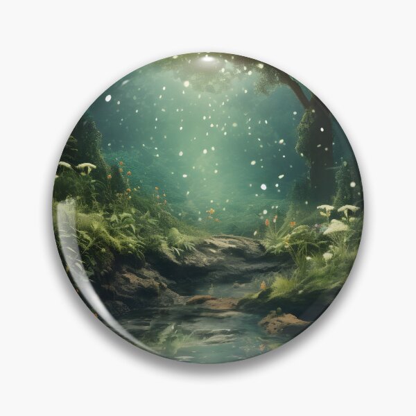 Item preview, Enchanted Canopy: Surreal Forest Depths designed and sold by Shirtastically.