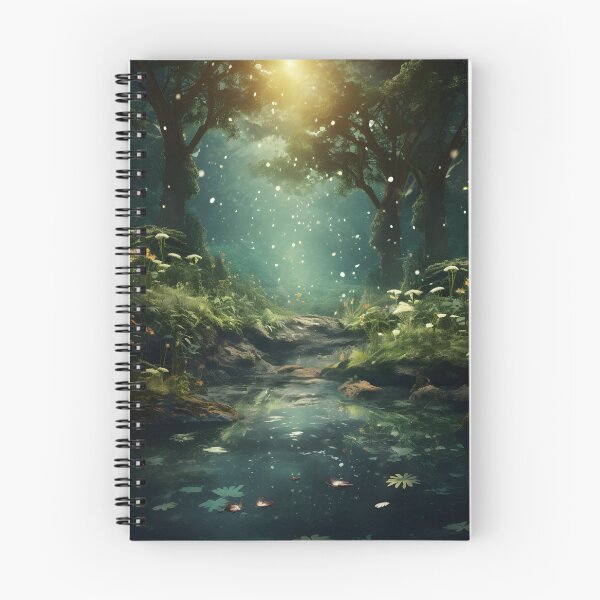 Item preview, Enchanted Canopy: Surreal Forest Depths designed and sold by Shirtastically.