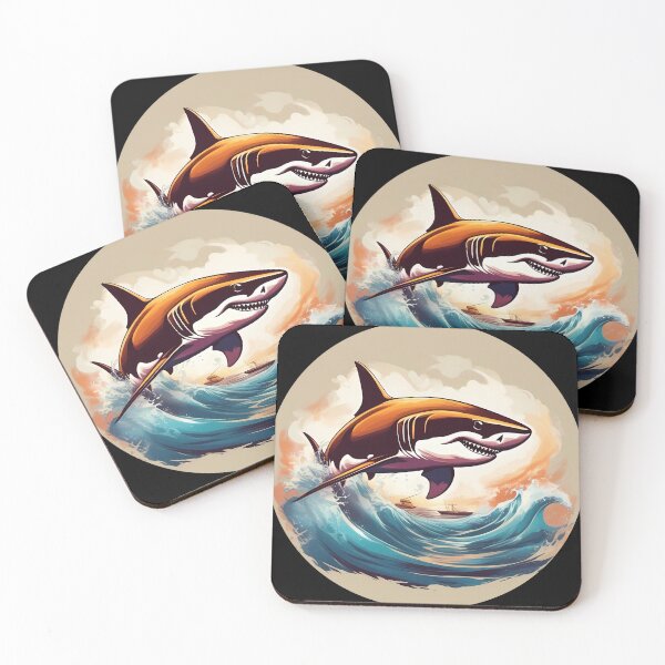 Item preview, Incredible Shark Art designed and sold by AbsoluteA.