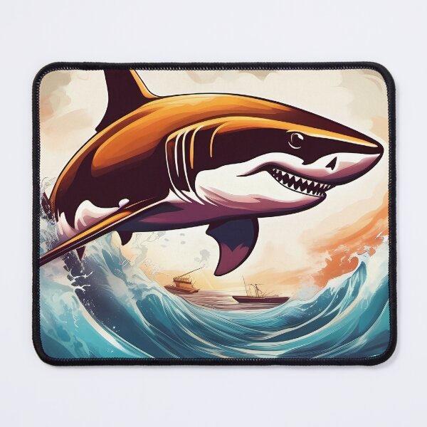 Item preview, Incredible Shark Art designed and sold by AbsoluteA.