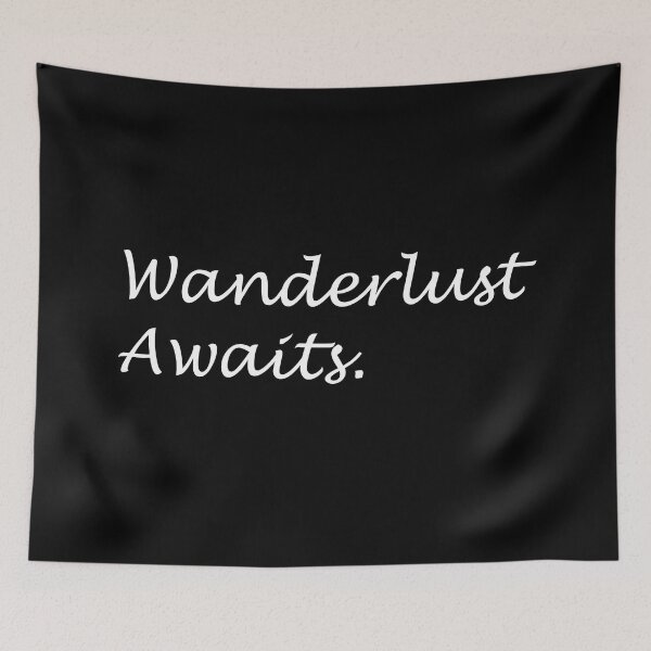 Item preview, Wanderlust Awaits. designed and sold by Carbon-Beaver.