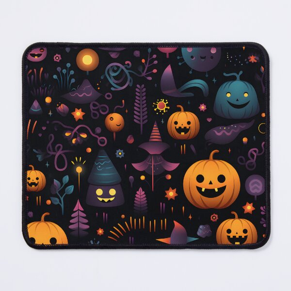 Item preview, Enigmatic Elegance: Haunted Halloween Pattern designed and sold by Studio-Mind.