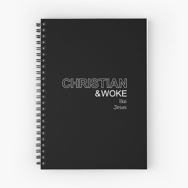 Item preview, Christian and woke in white designed and sold by Politics-Corner.