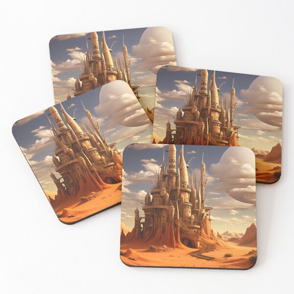 Item preview, Dunes of Delusion: Surrealist Desert Art designed and sold by Shirtastically.