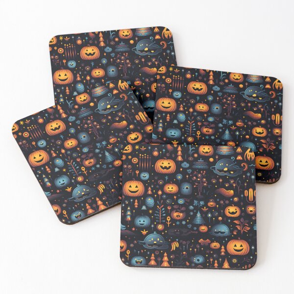 Item preview, Boo-tiful Night: Adorable Halloween Pattern designed and sold by Studio-Mind.