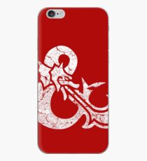 Dungeons&Dragons white ampersend iPhone Case
