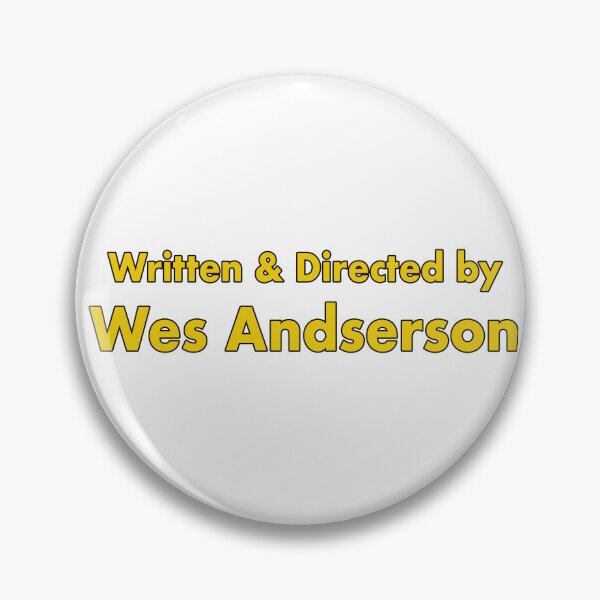 Item preview, Written and Directed by Wes Anderson designed and sold by AlpaculasShop.