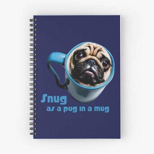Item preview, Snug as a Pug in Mug designed and sold by Donovan Harshbarger.