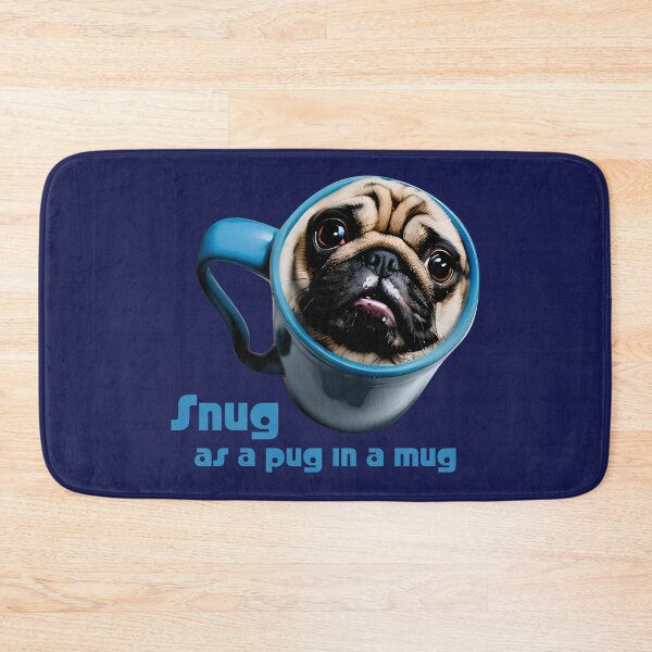 Item preview, Snug as a Pug in Mug designed and sold by Donovan Harshbarger.