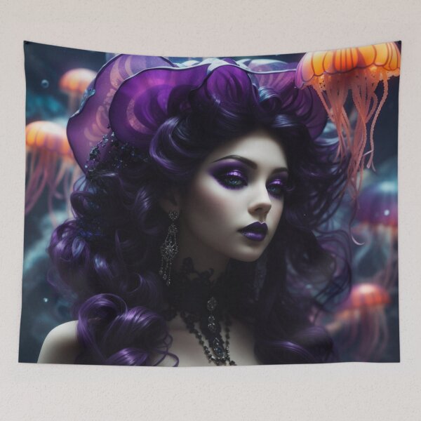 Item preview, Gothic Enchantment: Jellyfish Siren #6 designed and sold by Electric-Easel.