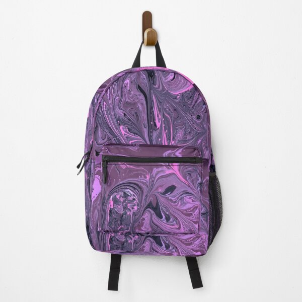 Item preview, Royal Dreamscape, Purple, violet, plum & black fluid art  designed and sold by IICents.