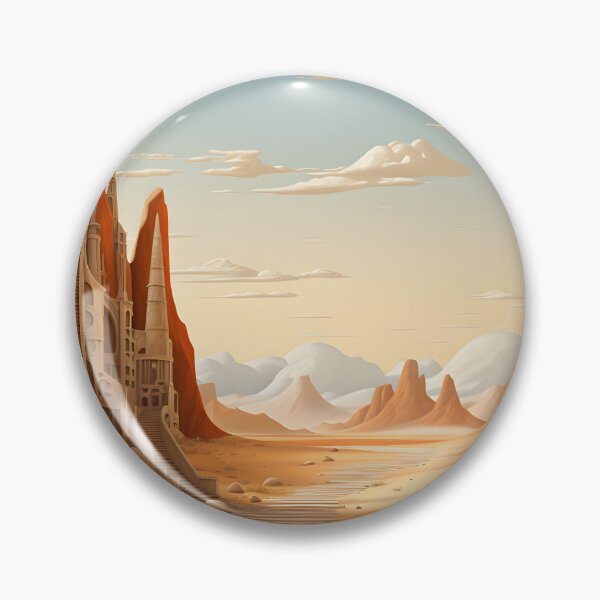 Item preview, Oasis Illusions: Surrealist Desert Fantasy designed and sold by Shirtastically.