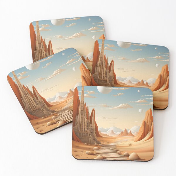 Item preview, Oasis Illusions: Surrealist Desert Fantasy designed and sold by Shirtastically.