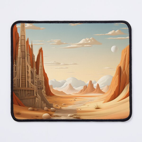 Item preview, Oasis Illusions: Surrealist Desert Fantasy designed and sold by Shirtastically.