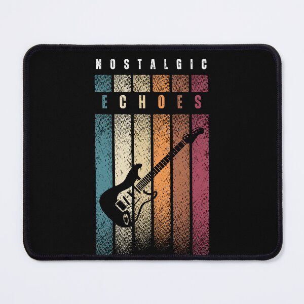 Item preview, Retro guitar - Nostalgic echoes designed and sold by GediaPrints.